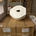 Ca. 20x Papierrol dispenser, Plastiqline